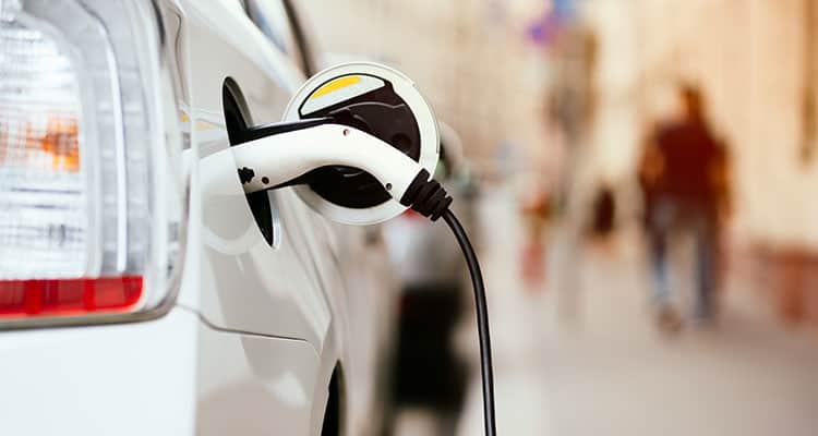 Puntos para cargar el coche